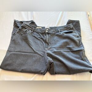 Universal Thread | Charcoal Wide Leg Jeans | 24W | 100% Cotton